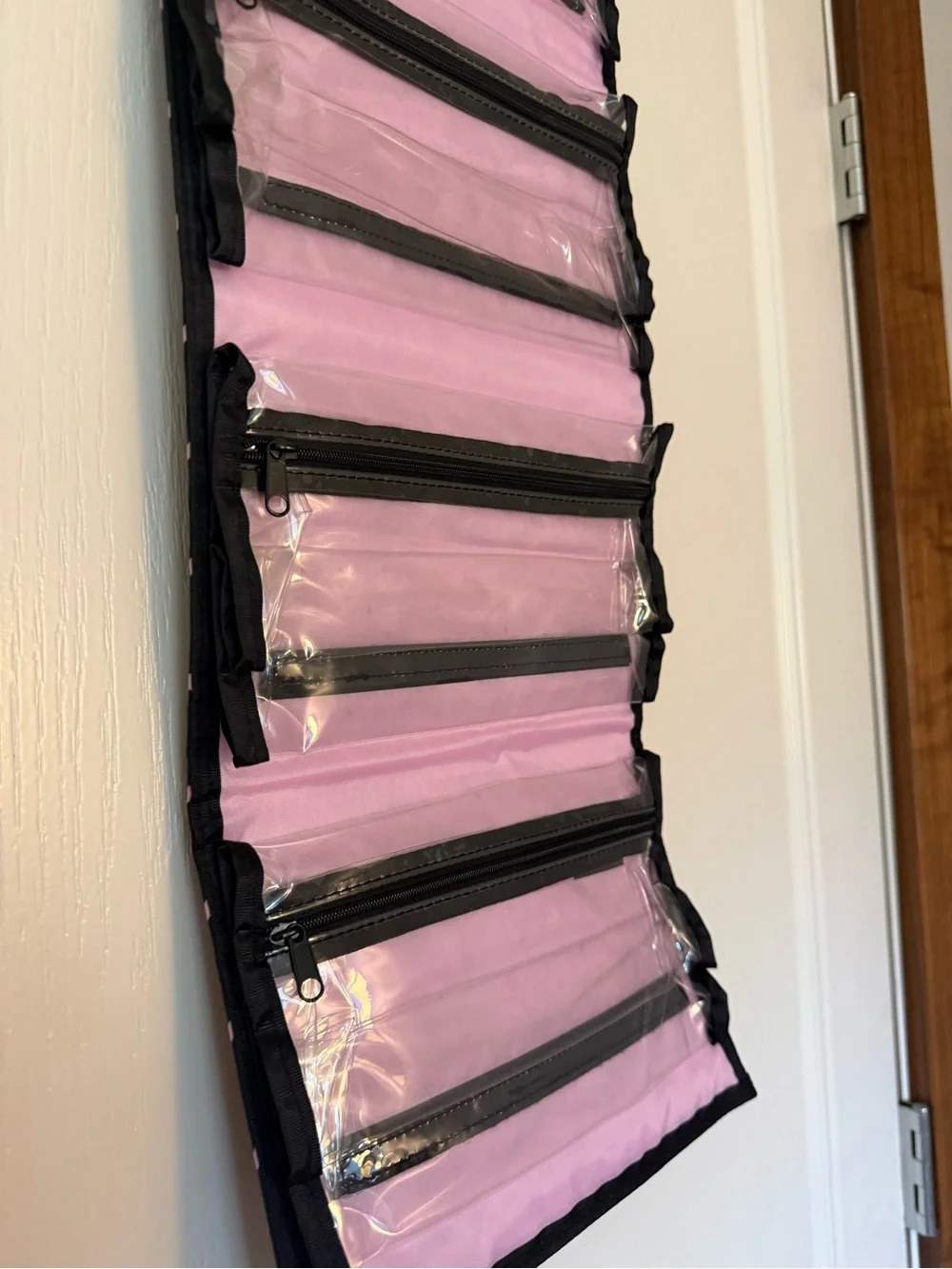 Mary Kay Black & Pink Heart Cadillac Bag